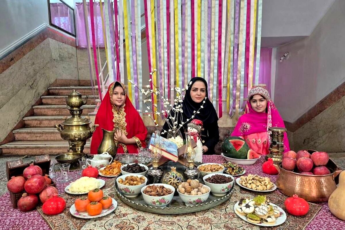 جشن یلدا در ناحیه دو شهرری 