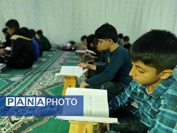 فعالیت گسترده دانش‌آموزان در ایام البیض