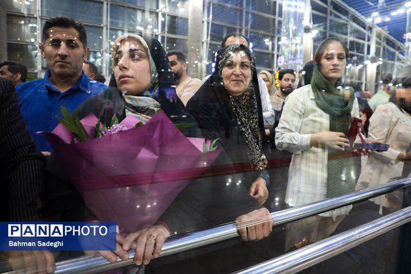 آیین استقبال از کاروان ورزشی دانش‌آموزی امید ایران از رقابت‌های ژیمنازیاد صربستان