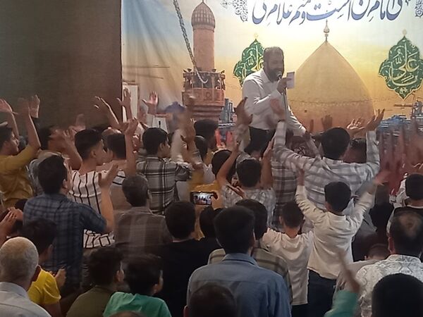 جشن ولایت در مسجد پنج تن ال عبا مشهد