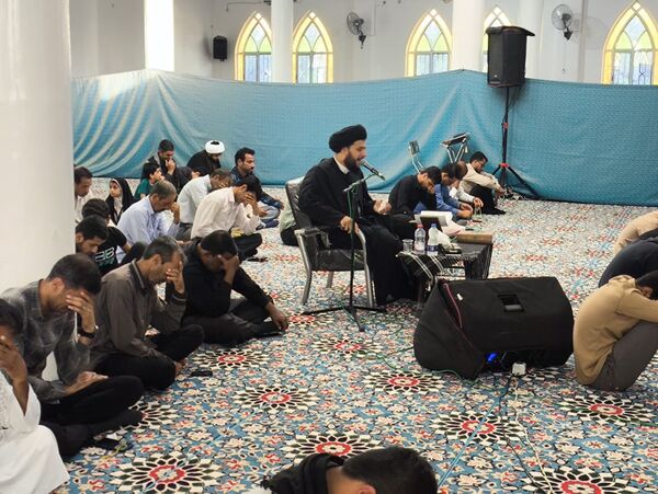 مراسم دعای پر فیض عرفه در سندرک