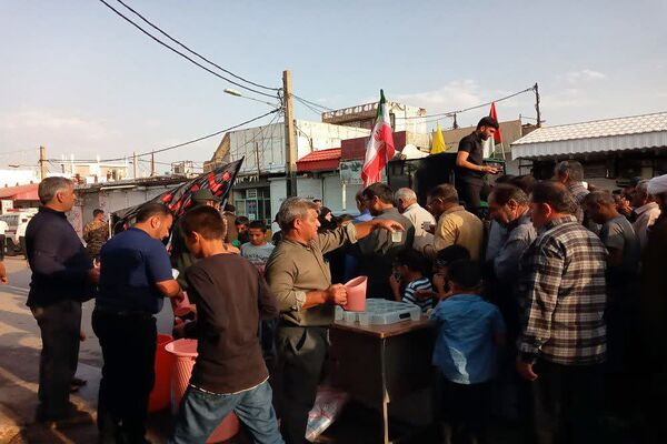 مراسم بزرگداشت شهدای خدمت در باشت