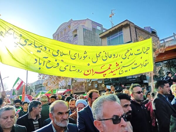 راهپیمایی میثاق با ولایت و محکوم نمودن اغتشاشات گروه های تروریستی در کاشمر