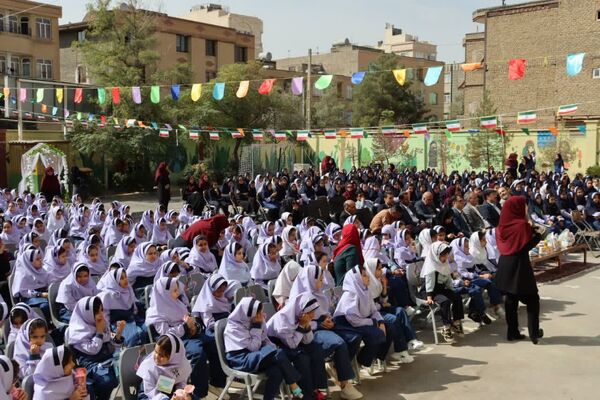 زنگ مهر در مدارس سما خراسان رضوی به صدا درآمد