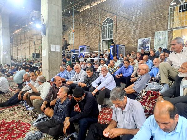 نماز جمعه در دهه سوم محرم در نیشابور