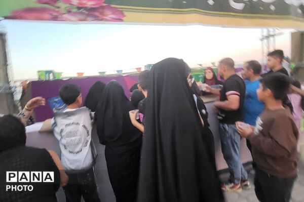دومین روز از موکب پذیرایی و فرهنگی مسجد جامع آبشناسان از عید غدیر تا عید مباهله
