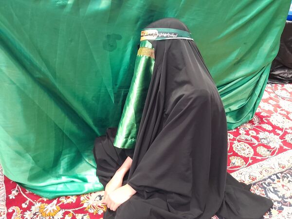 مراسم شیرخوارگان حسینی در تکیه ابوالفضلی روستای دهنو 