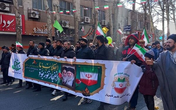  راهپیمایی ۲۲ بهمن در شهریار 