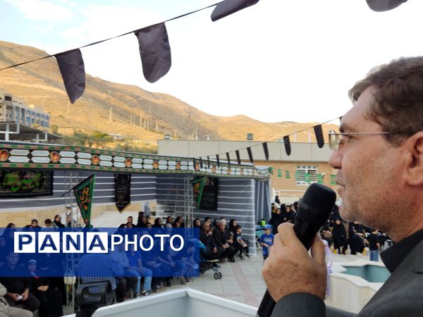 مراسم نمادین اربعین و سوگواری حضرت اباعبدالله الحسین(ع)