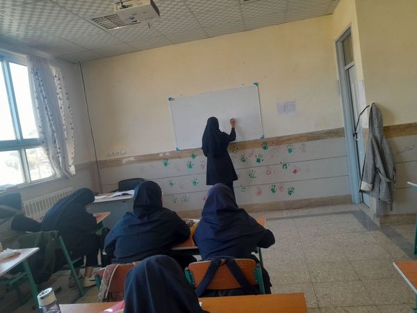 طرح مدام در مدرسه اسما بنت عمیس