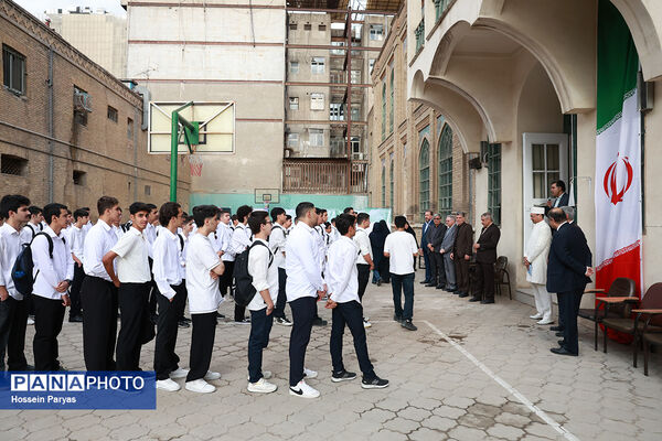 مراسم آغاز سال تحصیلی جدید در مدارس ماندگار کشور