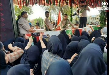 روایت خبرنگار پانا از حس و حال حاضرین در استقبال از شهدای گمنام