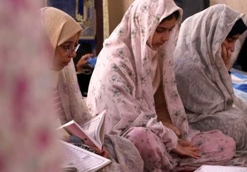 اعتکاف دانش آموزی دختران گلستان