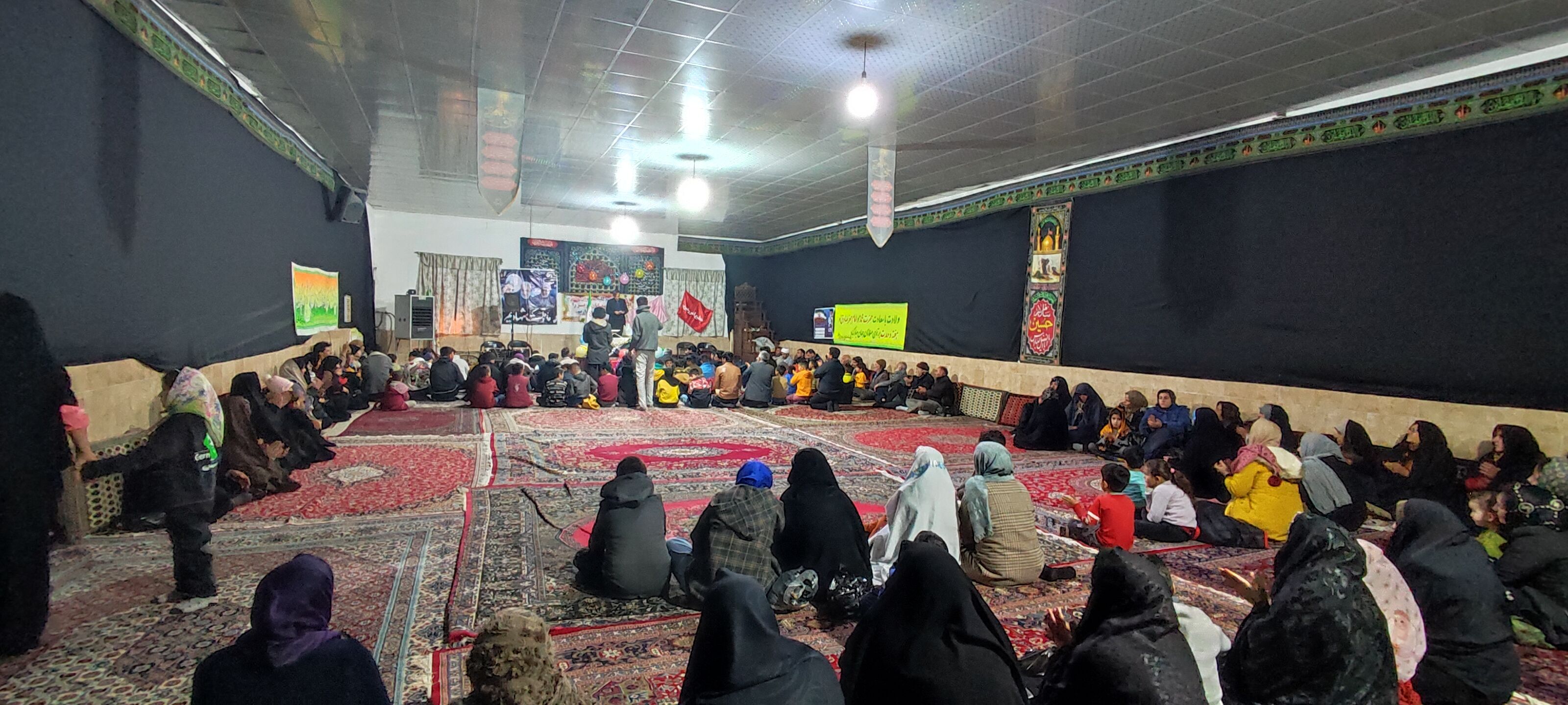 جشن مبعث رسول اکرم (ص) در حسینیه ابوالفضلی حداد در شهر خانلق