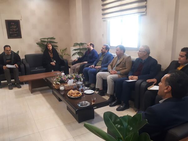 دیدار روسای ادارات با سرپرست فرمانداری شهرستان سملقان
