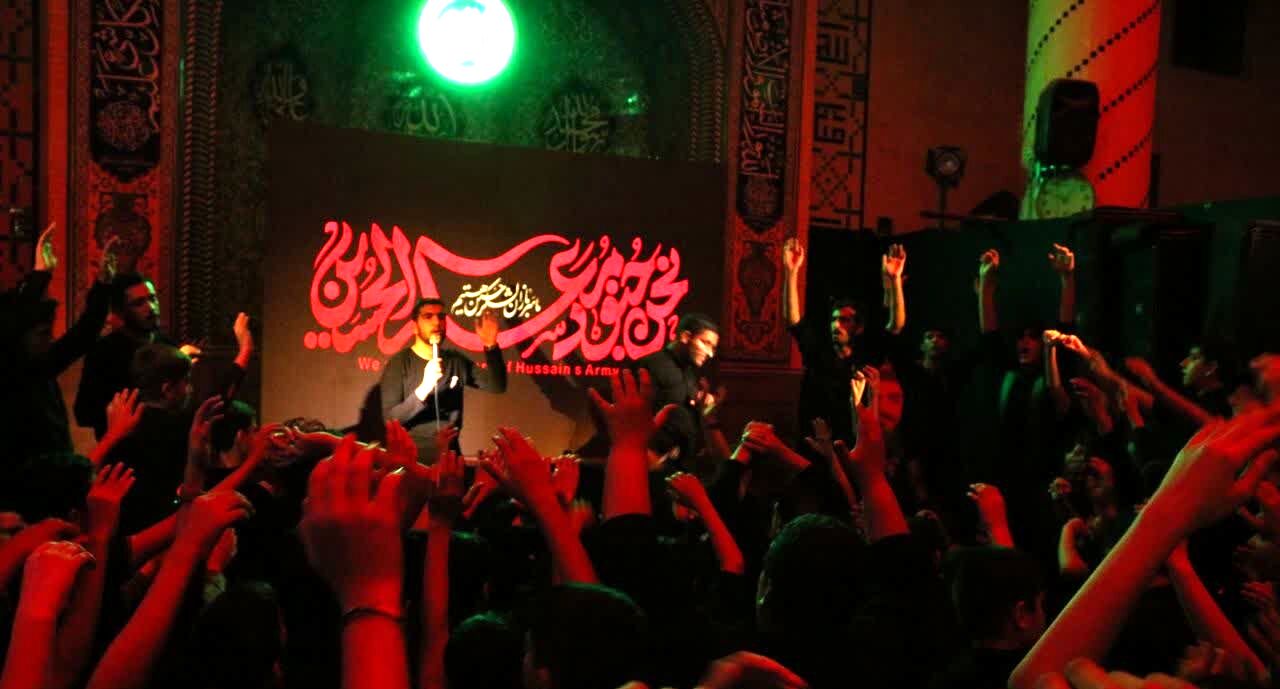 مراسم شبی با شهدا اعتکاف دانش آموزی مسجد امام جعفر صادق (ع) هیات نورالهدی یزد