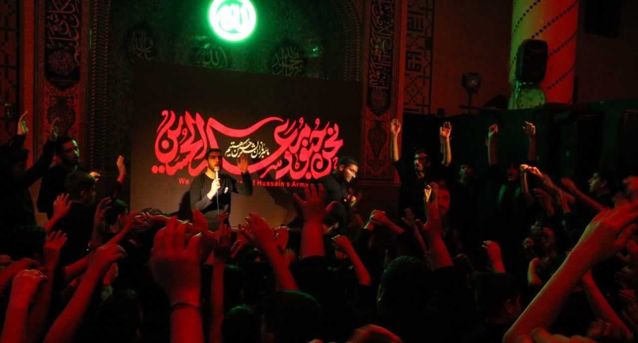 مراسم شبی با شهدا اعتکاف دانش آموزی مسجد امام جعفر صادق (ع) هیات نورالهدی یزد