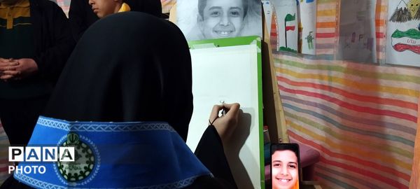 موکب‌داری پیشتازان مرند در غرفه آموزش و پرورش