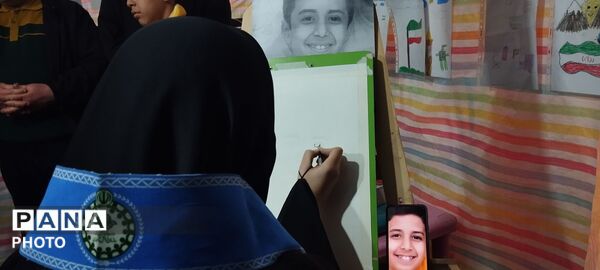 موکب‌داری پیشتازان مرند در غرفه آموزش و پرورش