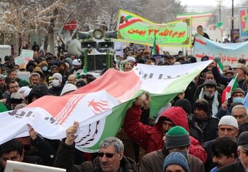 راهپیمایی ۲۲بهمن شهرستان مانه و سملقان