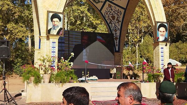  آیین افتتاحیه یادمان شهید دانش آموز اردوگاه باغرود نیشابور