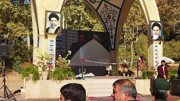  آیین افتتاحیه یادمان شهید دانش آموز اردوگاه باغرود نیشابور