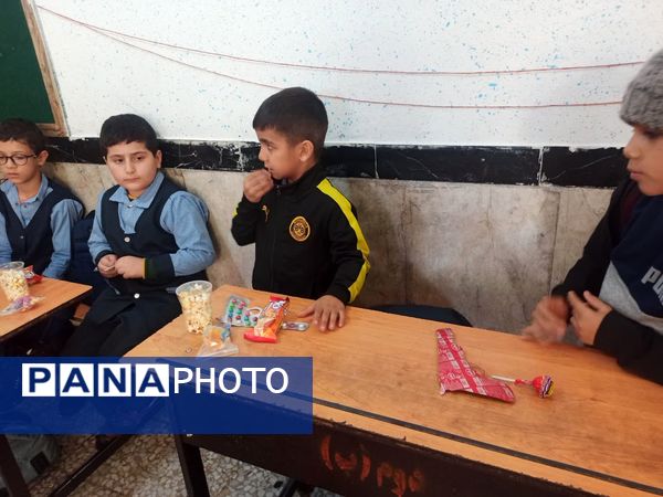 آیین استقبال از شب یلدا در مدرسه ۱۷ شهریور یاسوج