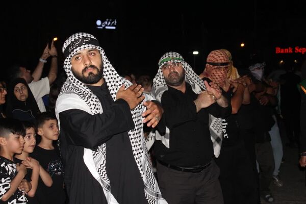 عزاداری نمادین قوم بنی اسد در گلوگاه 