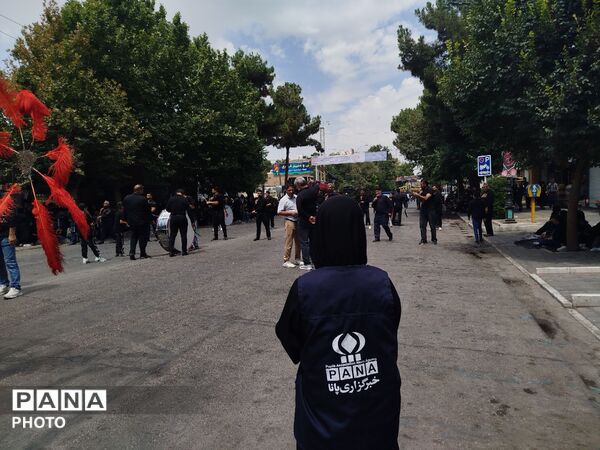 اشک و خون؛ نیشابور در سوگ پیامبر رحمت و امام مجتبای آل‌محمد (ع) غرق در عزاداری شد