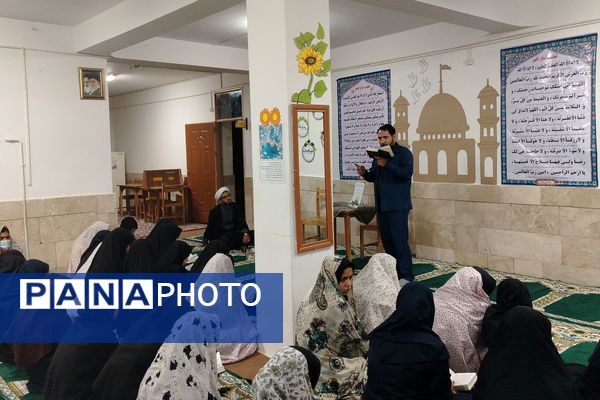 افتتاحیه هیئت هفتگی دانش‌آموزی 