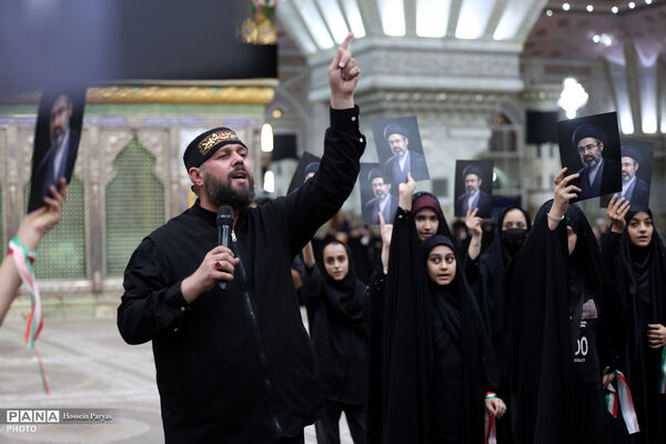 برگزاری همایش بزرگ جمع‌خوانی دانش‌آموزان با اجرای سرود و نوحه حماسی «باید برخاست»