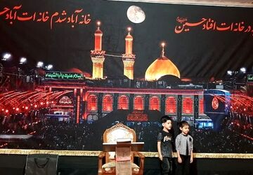 برگزاری مراسم شیرخوارگان حسینی در حسینه سیدالشهدا کلاوه