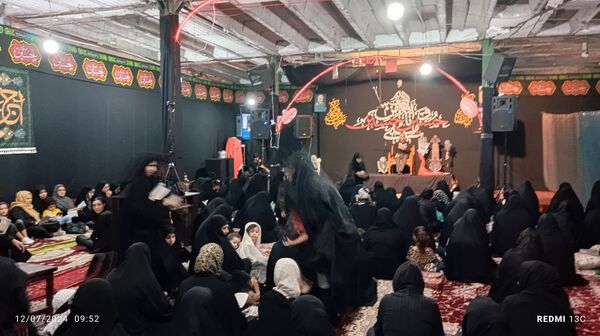 همایش سراسری شیرخوارگان حسینی در هیئت الزهرا نیشابور