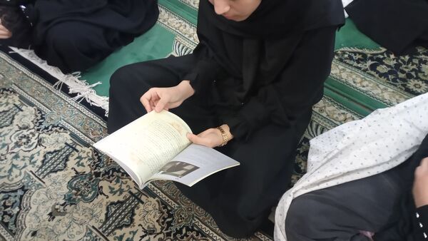 مراسم اعتکاف در مسجد ام البنین (س)