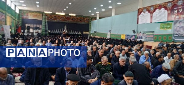 برگزاری دعای ندبه و یادواره شهدای خدمت در تکیه حسینی خلیل آباد