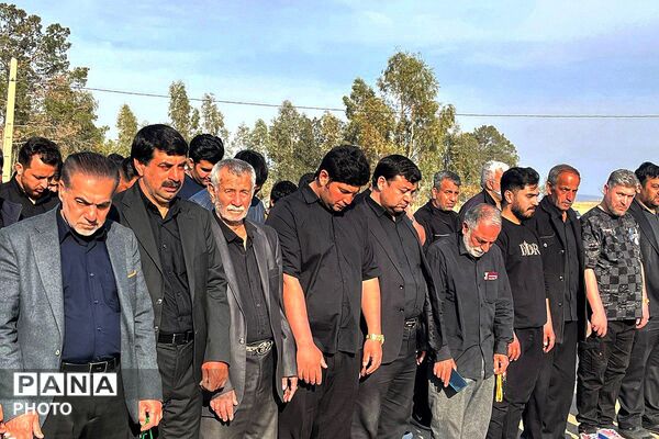 مراسم وداع و تشیع پیکر مطهر شهید محمد مهدی زواره ای در روستای طغان و امامزاده هادی شهر جوادآباد