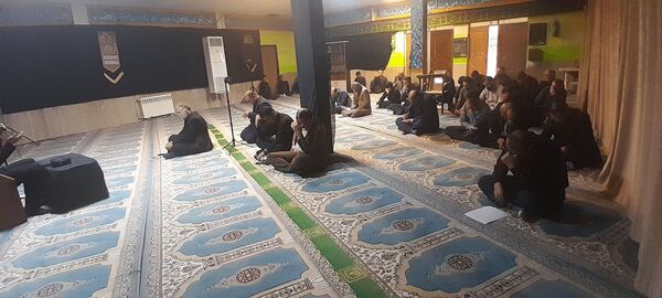 مراسم عزاداری سید الشهدا در اداره‌کل آموزش و پرورش‌البرز