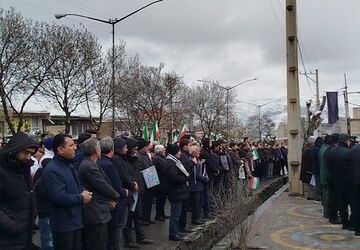 بیعت مردم هوراند با سومین علمدار انقلاب اسلامی ایران