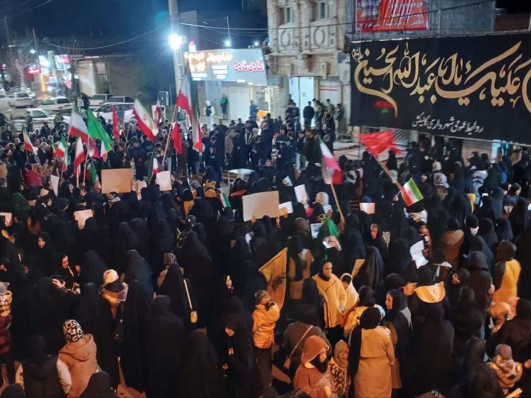 برپایی دسته عزاداری مردم گرگان
