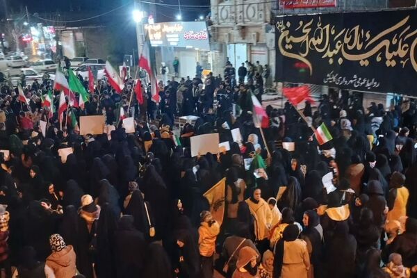 برپایی دسته عزاداری مردم گرگان