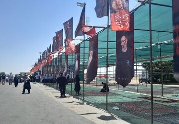 پایان خدمت «فخر ایران»؛ جمع‌آوری استراحتگاه زائران پس از میزبانی از عاشقان رهبر شهید