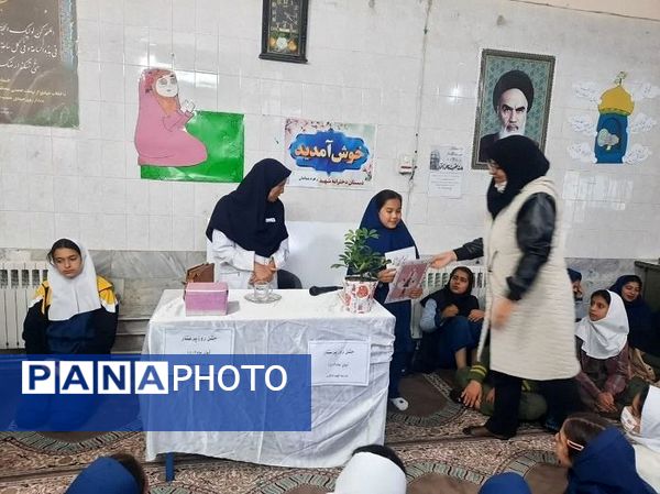 تجلیل از خانواده‌های پرستار مدرسه شهید خاقانی شیروان