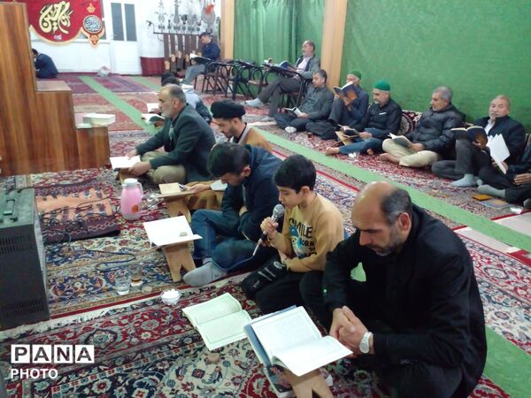  مراسم اولین شب قدر  در مسجد ابوالفضلی نیشابور 