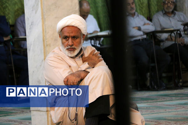 یادواره سادات شهید و چهلم شهدای خدمت در قم