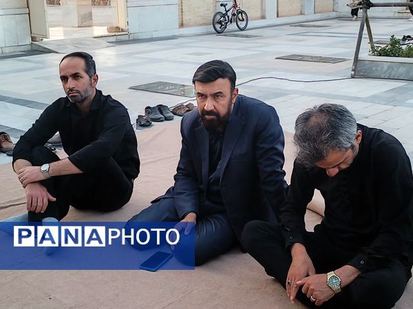 عزاداری روز دوم محرم در گلزار شهدای درق 