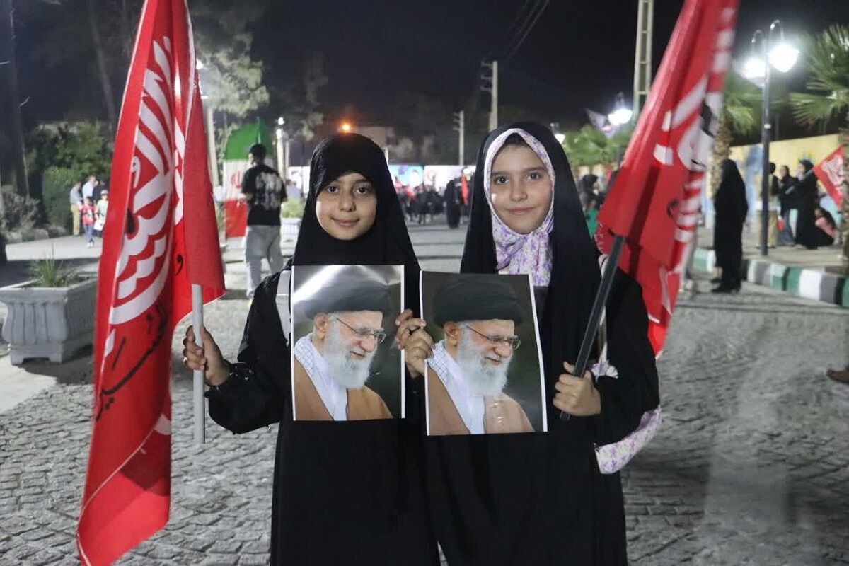 آیین باشکوه یادبود آقای شهید ایران در کهریزک 