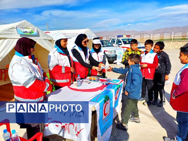 حضور تیم سحر هلال‌احمر شیروان در مانور اضطراری شهرستان فاروج