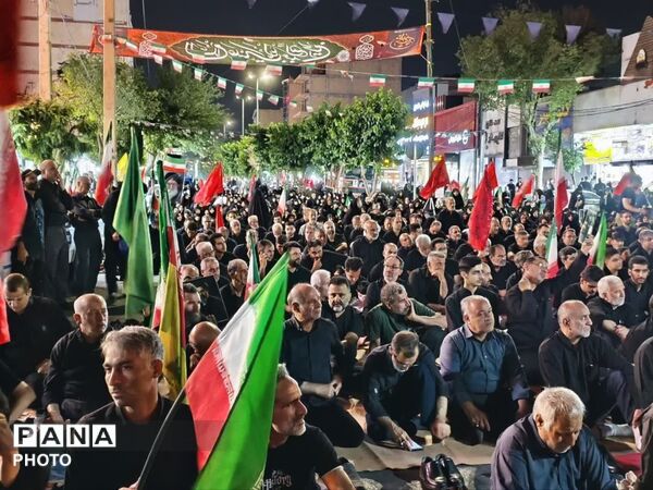 صد و شانزدهمین تجمع اقتدار فردیس در شب عاشورای حسینی