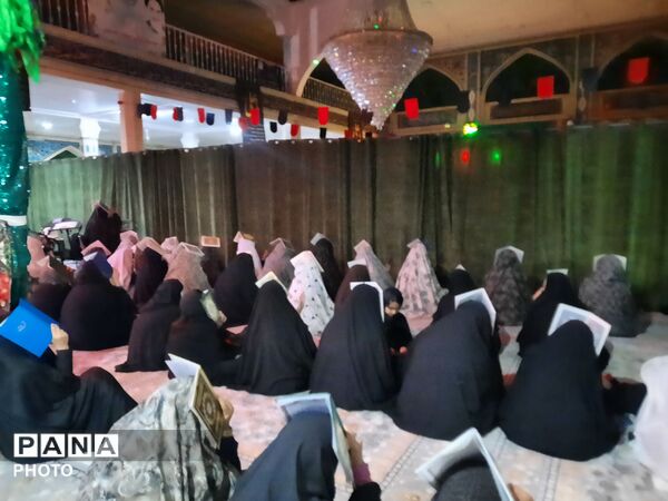 مراسم سومین شب قدر در روستای مزده خلیل آباد 