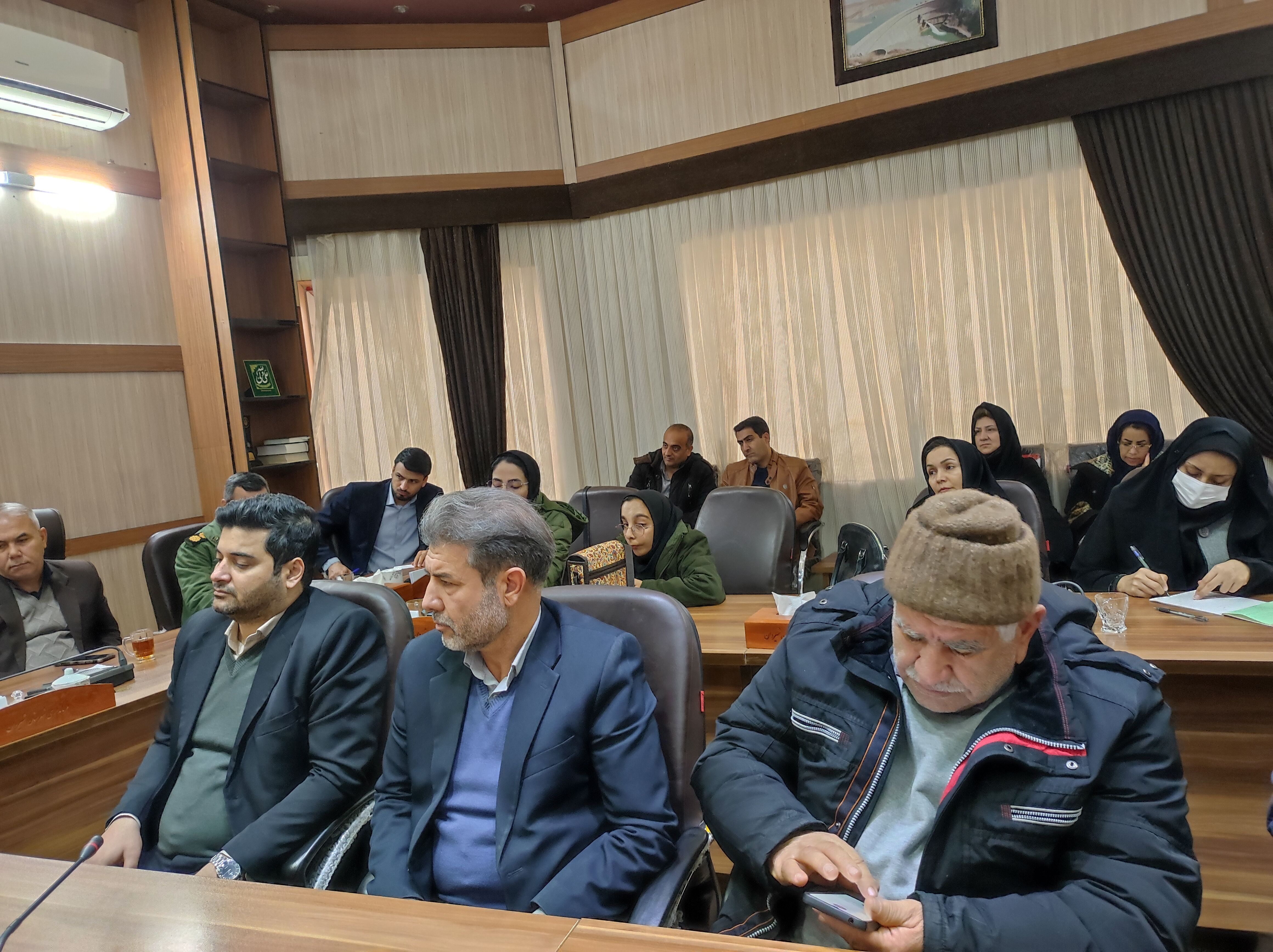 جلسه برنامه‌ریزی شورای اداری شهرستان شیروان با محوریت سفر رئیس جمهوری به خراسان شمالی